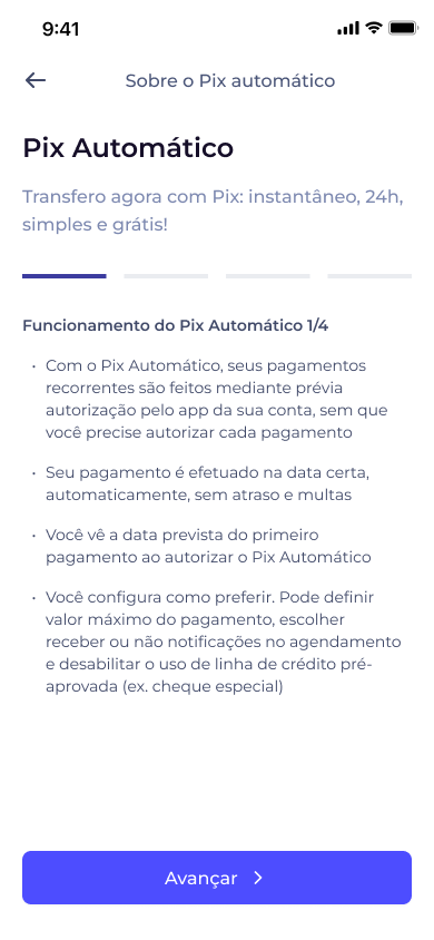Pix automático